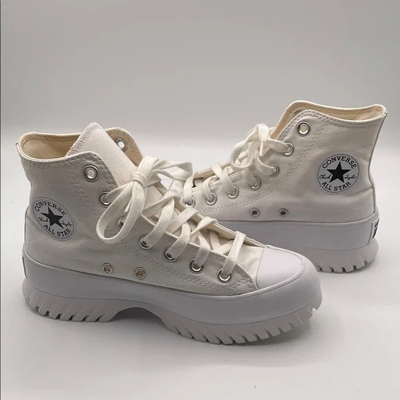 Converse Shoes Converse Hightop Platform Sneakers Womens Size